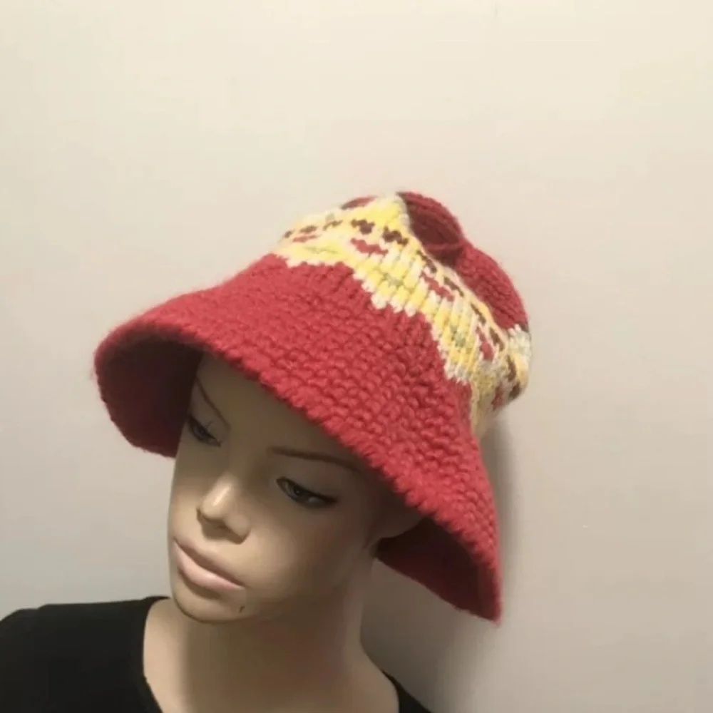 New Free People Fairisle High Road Bucket Hat